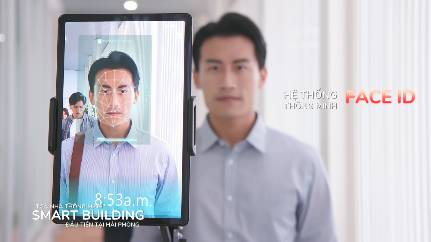 Hệ thống Face ID Rose Residence