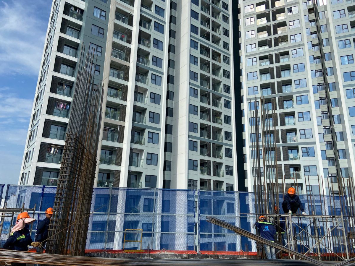 Hình ảnh thi công thực tế Rose Residence Hải Phòng tháng 7 năm 2026 - ảnh 1